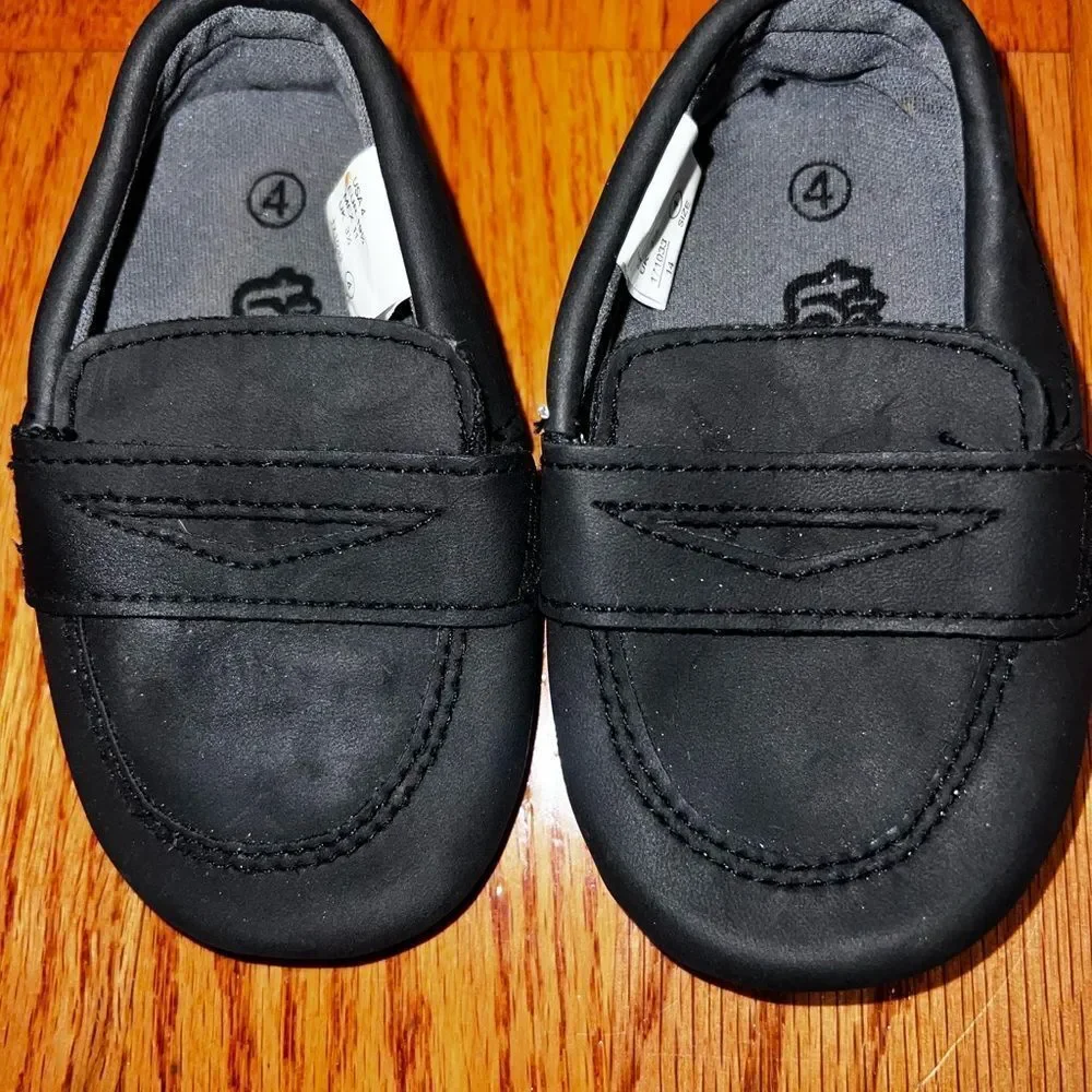 Black Loafers for Baby